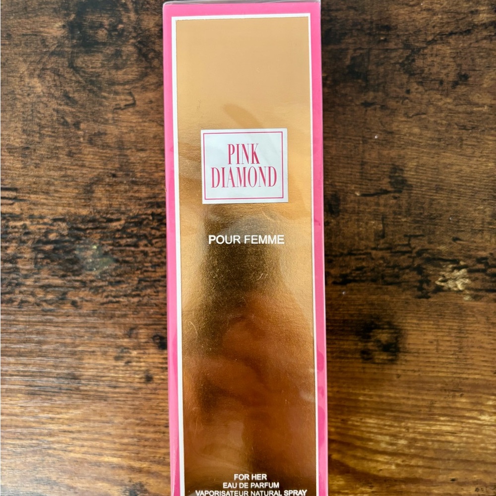 Pink Diamond Pour Femme Perfume - Gold and Pink